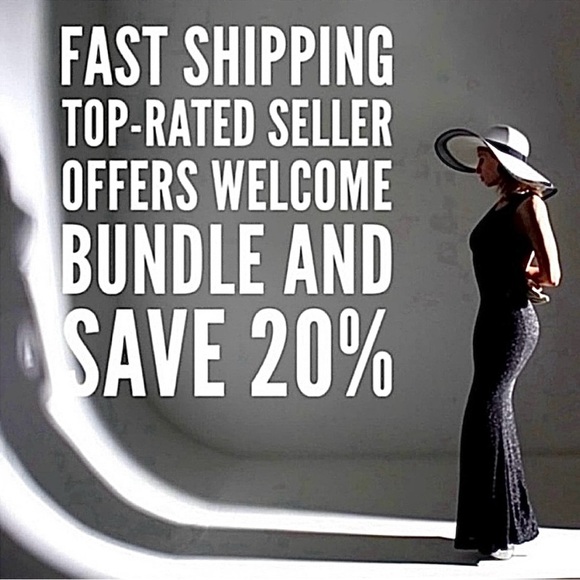 Betsy & Adam Black & Gold Long Sleeve Glitter Gianni Maxi Gown w/ Pockets Size 4 - Picture 16 of 16